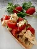 Fresh Italian bruschetta