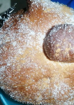 Una foto de Pan de muerto tradicional