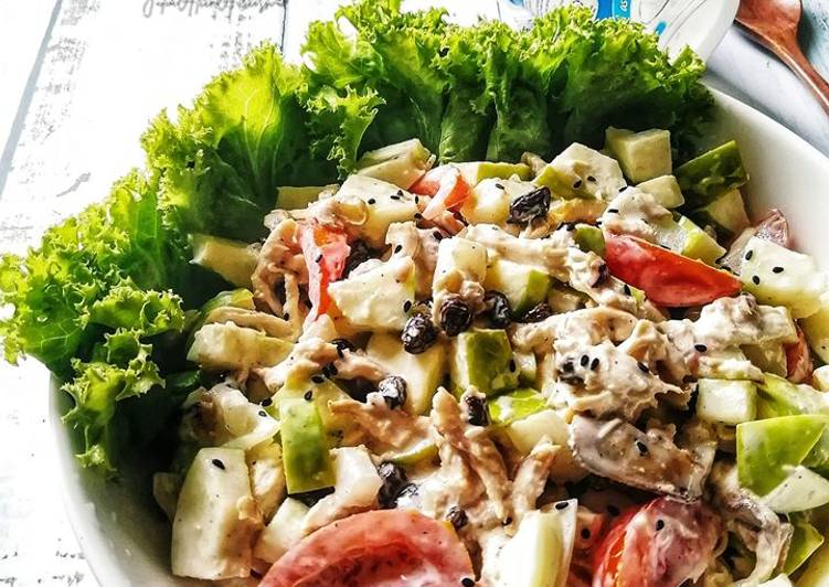 Langkah Mudah Buat Yogurt Chicken Salad yang Murah