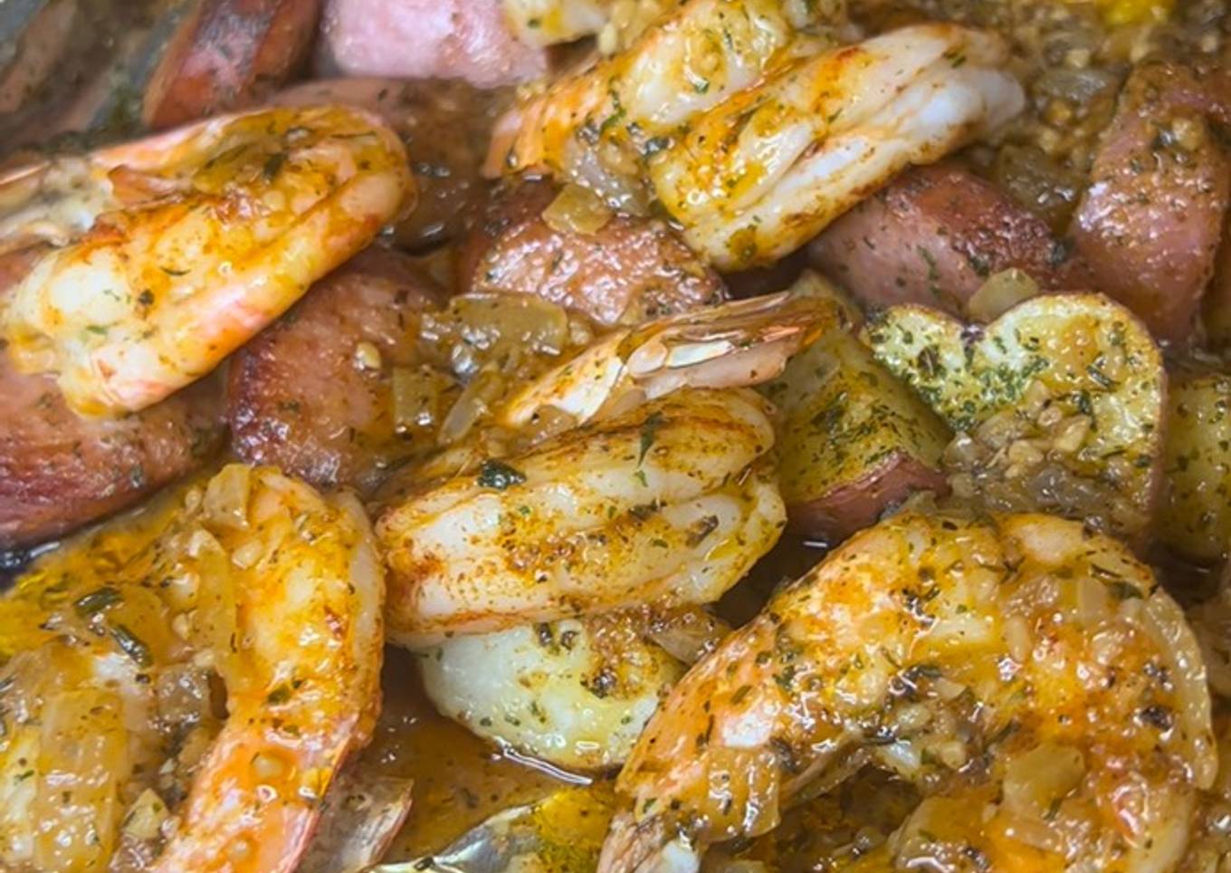 Easy Cajun SeaFood bake