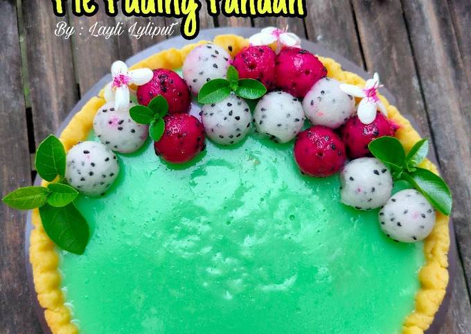 Pie Puding Pandan