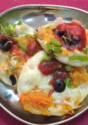 A picture of Veggie Pizza PanCake.