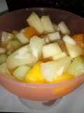 Ensalada de frutas🍇🍎🍊🍋🍍🍓🍑🍐