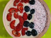 Gambar smoothie flaxseed