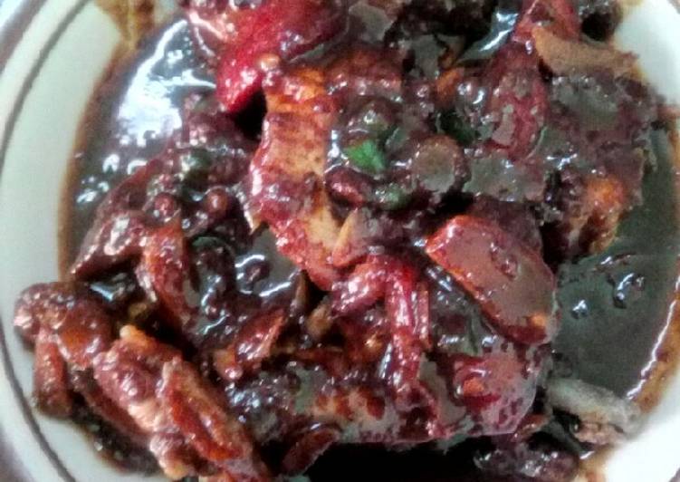 Ayam goreng bumbu kacang