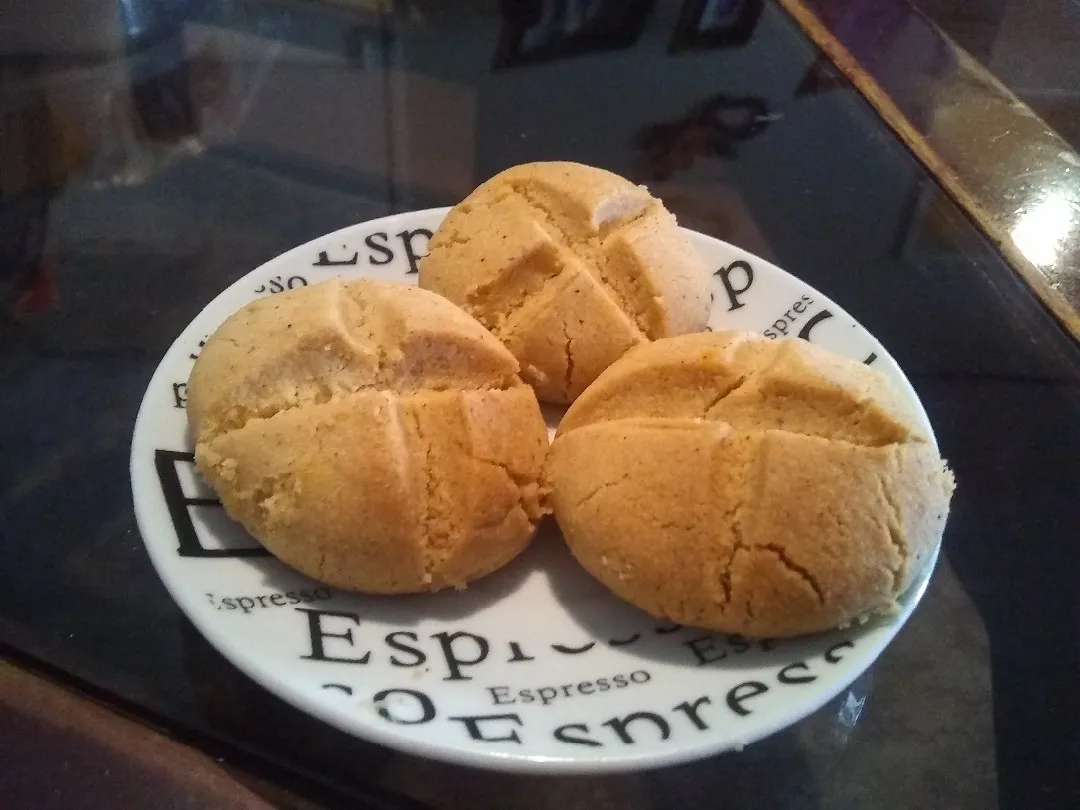 Polvorosas tradicionales venezolanas con azúcar glass