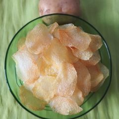 A picture of Homemade Instant Potato Wafers.