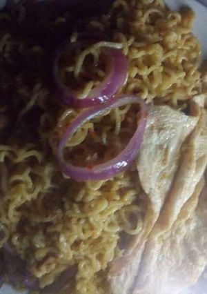 A picture of Simple indomie.