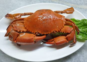 Easiest Way to Make Tasty Salt Baked Crab 