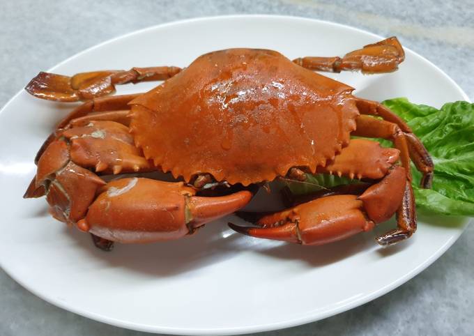 Salt Baked Crab #