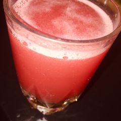 A picture of Melon drink 🍉.