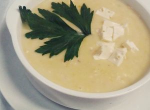 Una foto de Crema parmentier