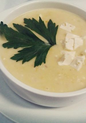 Una foto de Crema parmentier