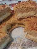 Rosca de Reyes Integral, de Almendras, sin Azúcar (apta diabéticos)