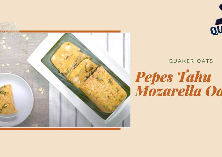 Resep Terbaru Pepes Tahu Mozarella Oats Nikmat Lezat