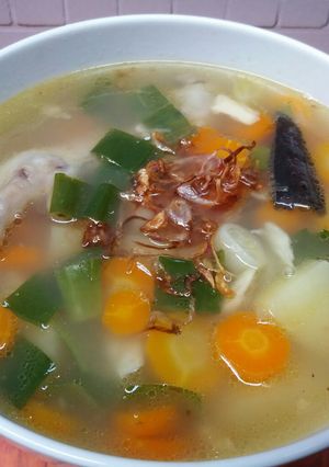 Foto resep Sup ayam ala pak min (klaten)