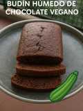 Budín de chocolate húmedo vegano
