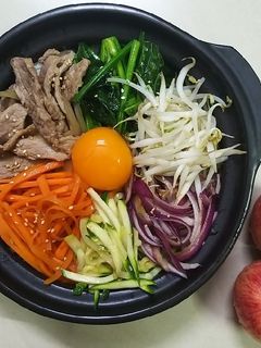 Hình của món Cơm trộn hàn quốc.