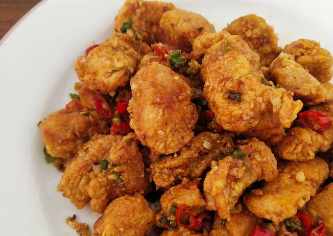 Resep Ayam Cabe Garam oleh Sasha - Cookpad