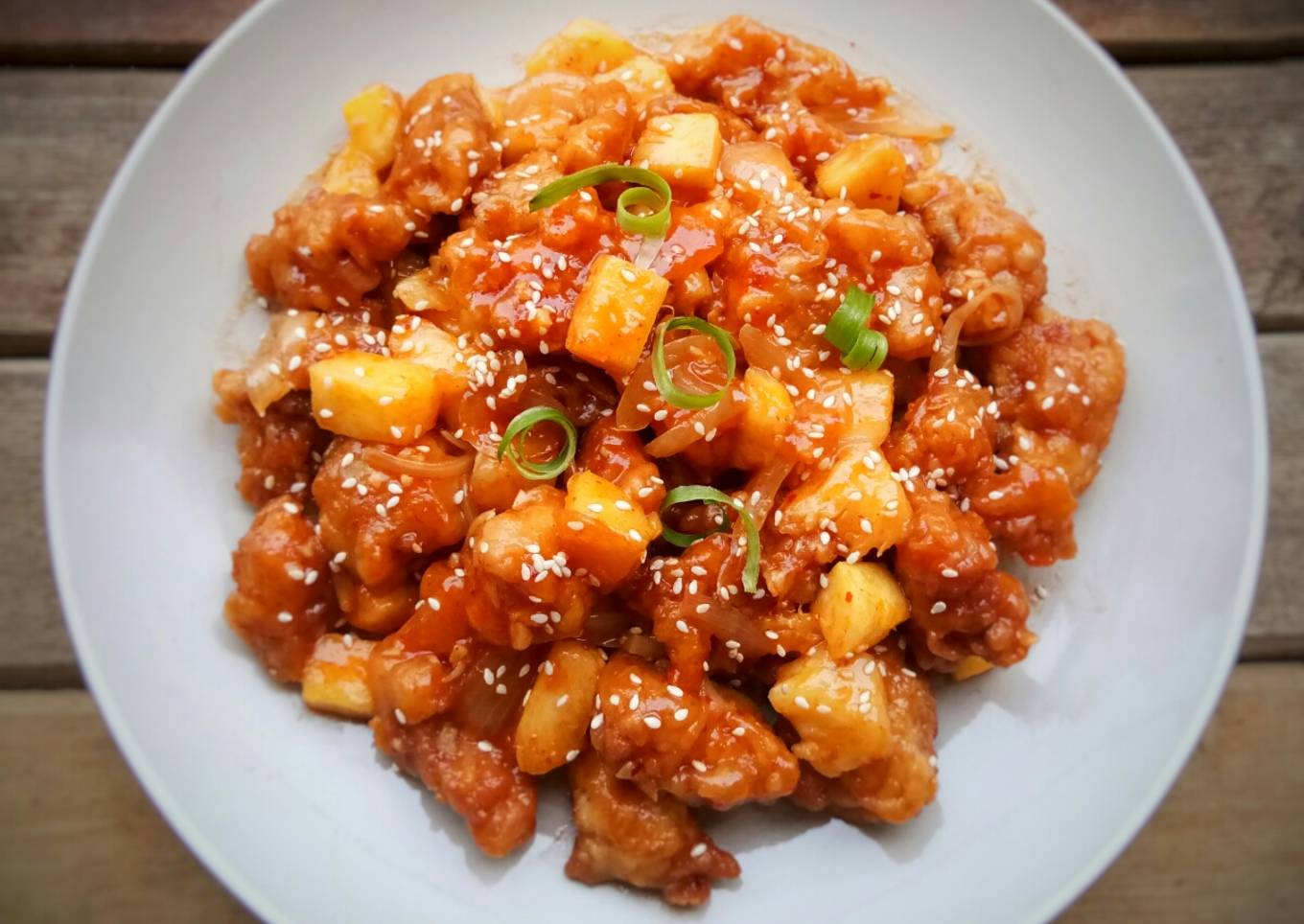 Koloke Ayam Saus Nanas