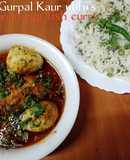 Goan egg fish curry 🐠🍅🥚🌿