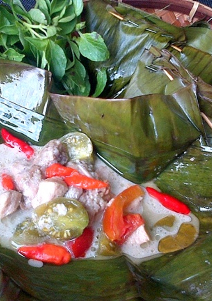 Foto resep GARANG ASEM AYAM tomat hijau bersantan (#pr_masakanbungkusdaun)