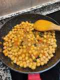 Garbanzos especiados estilo India