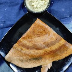 A picture of Ragi dosa.