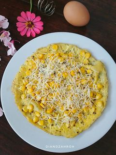 Foto resep Omelet jagung keju