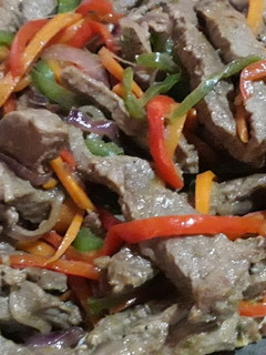 Una foto de Fajitas de res 🥕