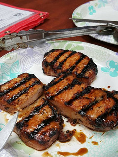 A picture of Grilled Pork Chops.