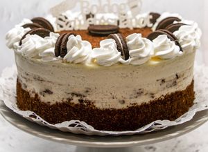 Vaníliás Oreo torta recept fotója
