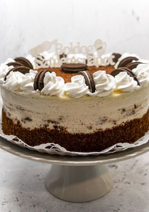 Vaníliás Oreo torta recept fotója