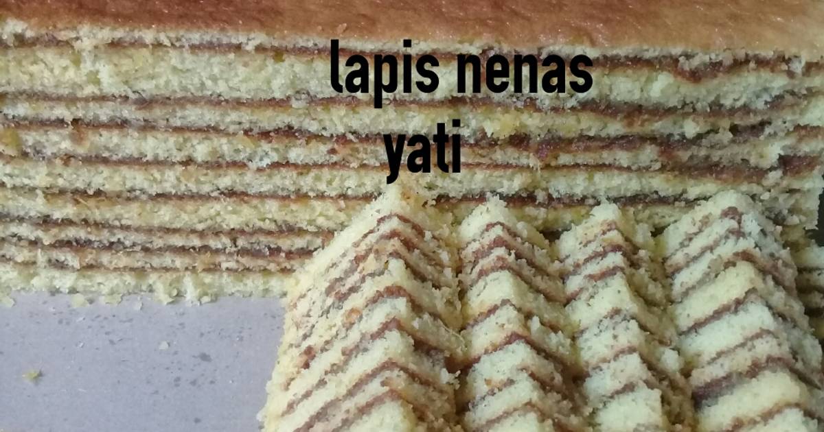 Resep Lapis Nanas Oleh Nurhayati Syamsudin Cookpad
