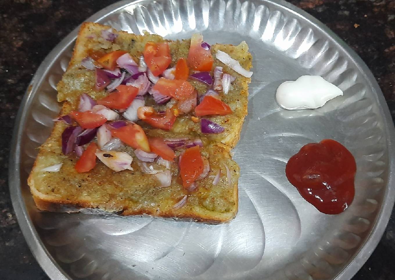 Potato toast