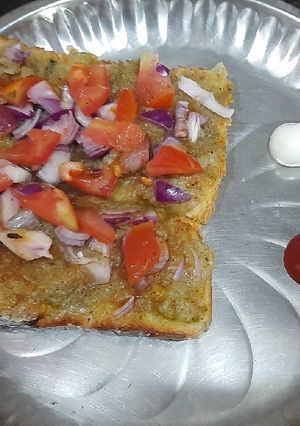 A picture of Potato toast.