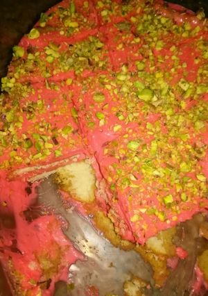 صورة لوصفة طبقات البسكوت والكريمة