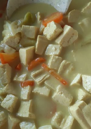 Foto resep Sayur Kari Tahu Wortel