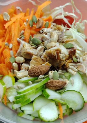 Una foto de Ensalada primaveral