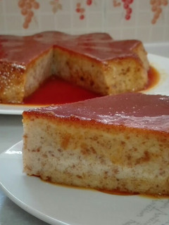 Una foto de Budín con sobras de Bizcocho