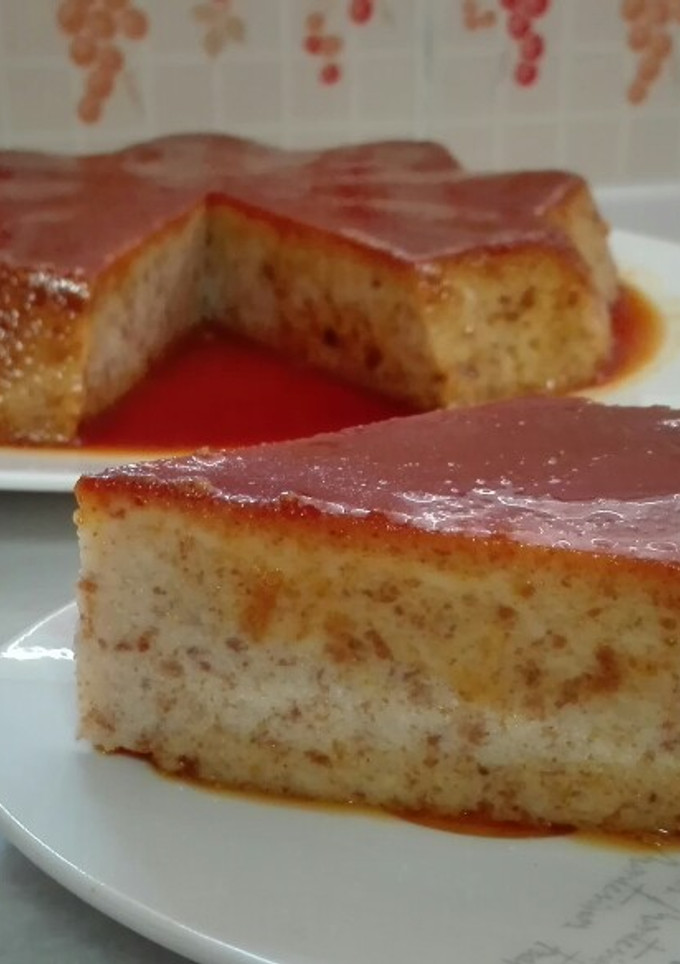 Una foto de Budín con sobras de Bizcocho