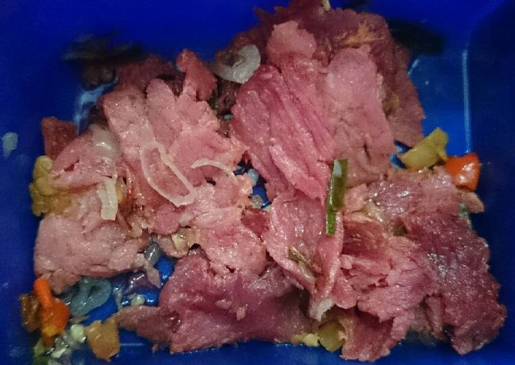 Rahasia Memasak Roast Beef Dilamo Sambal Matah yang Bikin Ngiler!