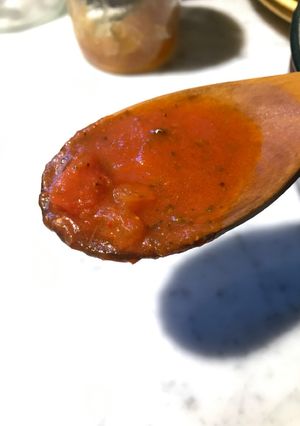 Una foto de Pizzalsa Rusticana (salsa de tomates rápida para pizza)