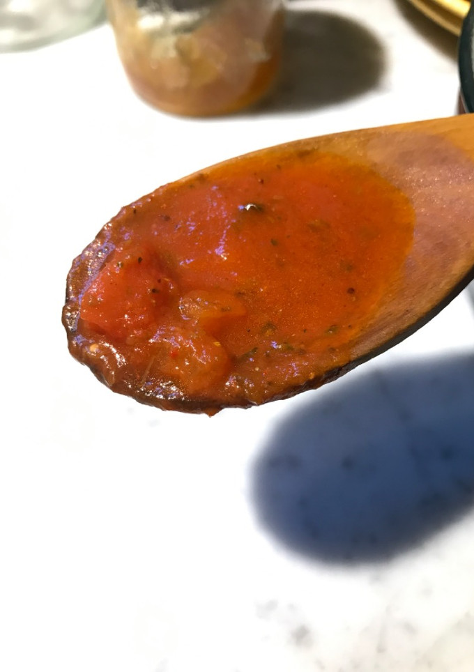 Una foto de Pizzalsa Rusticana (salsa de tomates rápida para pizza)