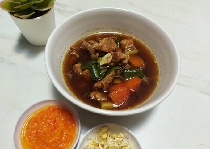 Bagaimana Membuat Rawon bumbu Indofood🍲, Menggugah Selera