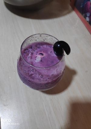 A picture of Purple float.
