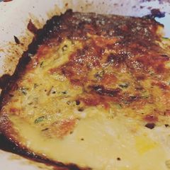 A picture of Fridge Cleaning: Courgette Egg Baked.