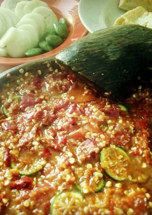 Foto resep Sambel Mentah Pedes Dower