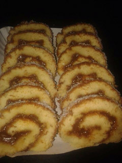 Una foto de Arrollado Con Dulce de leche 😍