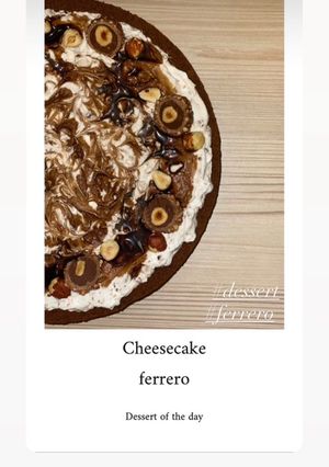 Φωτογραφία της συνταγής Cheesecake Ferrero